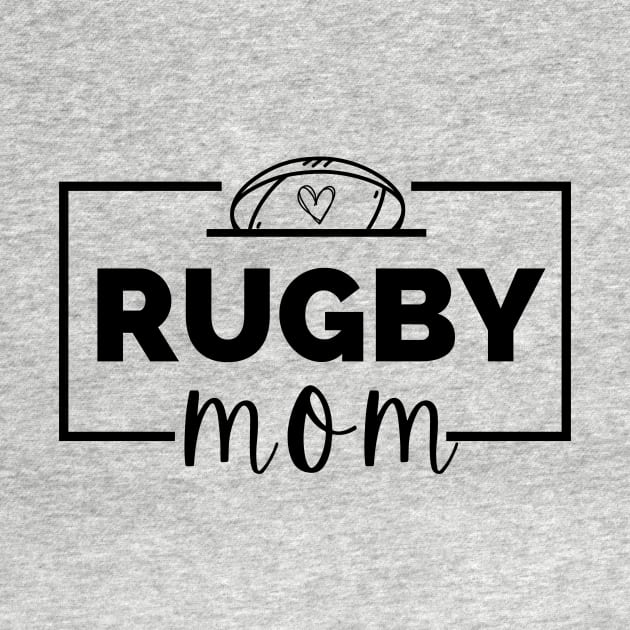 Cute Rugby Mom by Lottz_Design 